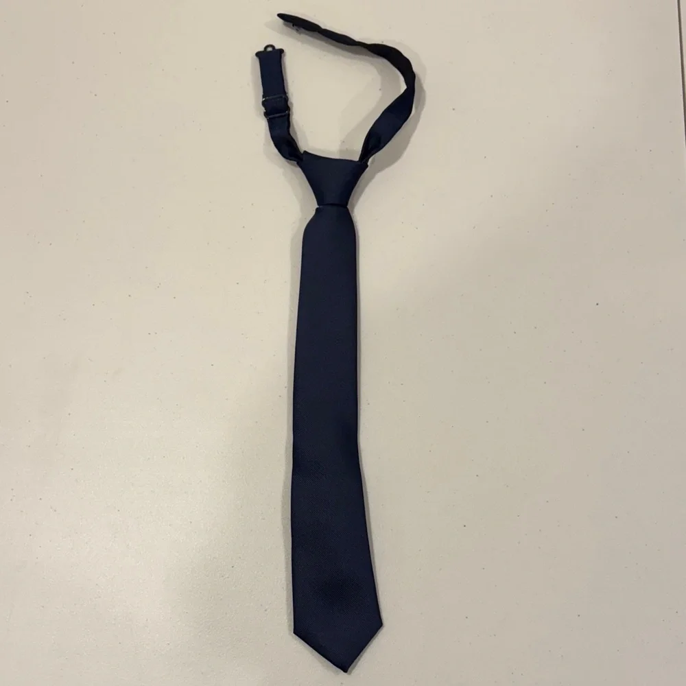 Lands' End Kids Navy Tie